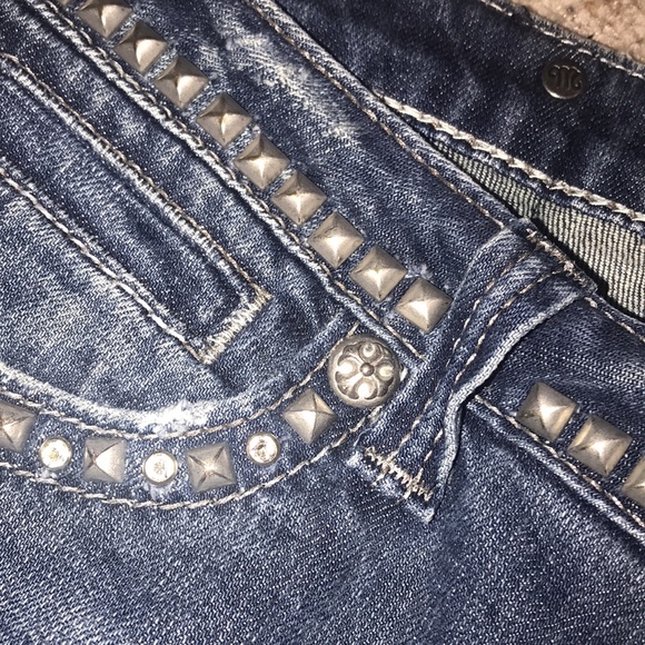 Miss me jeans size 28 unique lace - Picture 7 of 13